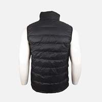 Veste demi-douce en duvet Navigate pour homme, noire, tailles M/L