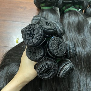Máquina Normal de doble estiramiento, cabello lacio vietnamita, doble costura - Product Image 3