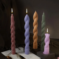 Moule à bougie colonne romaine Moule à bougie en silicone à colonne haute unique pour la décoration intérieure et la coulée de bijoux