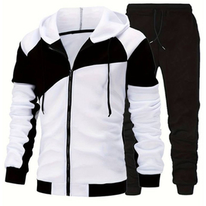 Conjunto Deportivo con Capucha Más Vendido, 100% Algodón, Traje Deportivo de Invierno en Oferta, Patrón Sólido Personalizado, Precios al por Mayor, Conjuntos Deportivos para Hombre - Product Image 6