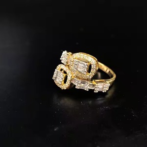 Bijoux brillants bague en forme de coeur en argent Sterling 925 bague personnalisée Hip Hop rappeur Moissanite pour offrir des cadeaux - Product Image 3