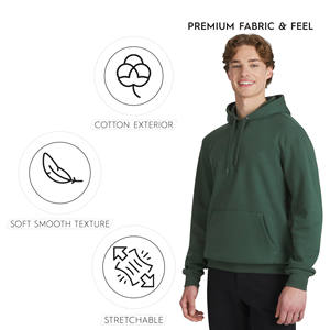 Wholesale Customized Colors Designs <b>Men's</b> 100% Cotton Spring Digital Printed Oversized Eco-Friendly Breathable Plus Size <b>Hoodies</b> - Product Image 4