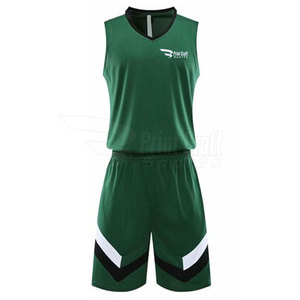 Conjuntos transpirables de uniforme de baloncesto de secado rápido hechos a medida con precio MOQ bajo - Product Image 1