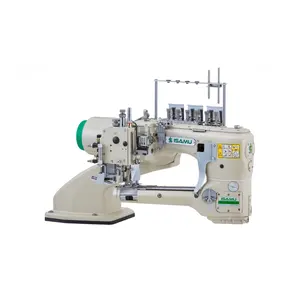 ISAMU TAIWAN MU62D Sewing Machine four needle six thread single differential feed Air chain cutter CT5 SC9