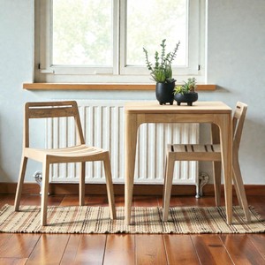 Chaise de jardin en teck recyclé durable, chaise de patio moderne pour l'extérieur, meubles en bois massif recyclé écologiques pour la cour - Product Image 4