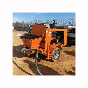 Compact tractor concrete <b>pump</b> attachment for <b>small</b> construction site concrete mixing and transfer with durable steel body - Product Image 6