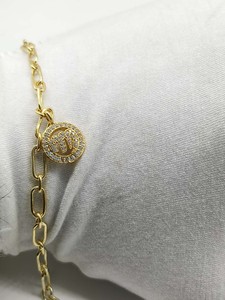 Unisex cổ điển thiết kế hợp thời trang 925 bạc Zircon zodic Vòng đeo tay cao cấp mạ vàng cho tiệc cưới đồng xu tất cả các món quà phù hợp - Product Image 3