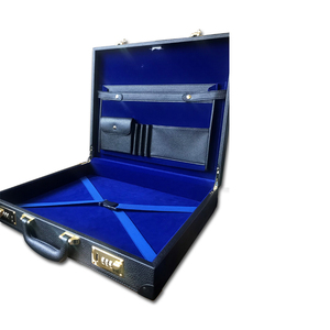 Passé Master Craft Tablier Case Argent Machine Broderie Différentes Tailles & Matériaux Exigeant Cas Pour Tabliers Maçonniques Ronpex - Product Image 6