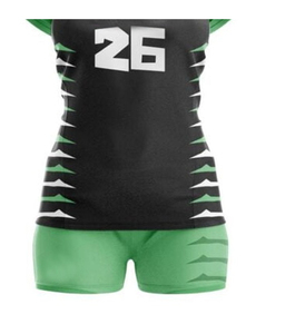 Uniforme de Voleibol para Mujer, Traje Deportivo Femenino Personalizado por Sublimación, Ropa de Voleibol Transpirable con Logotipo, Servicio OEM - Product Image 6