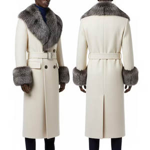 Vêtement pour homme, long manteau professionnel, coupe ajustée, nouveau design 2026, long manteau pour homme fabriqué au Pakistan - Product Image 1