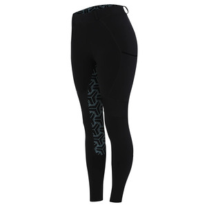 Precio al por mayor mujeres sublimación mallas de montar a caballo último estilo de alta calidad sublimación ropa ecuestre Leggings - Product Image 1
