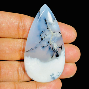 Dendrite โอปอลอัญมณีหลวมผสมรูปร่างและขนาด Dendrite โอปอล Cabochon ธรรมชาติกึ่งมีค่า Dendrite สำหรับเครื่องประดับ - Product Image 1