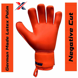 Gants de gardien de but parfaits et confortables de haute qualité en cuir de protection des doigts pour l'entraînement et les matchs garde les mains en sécurité - Product Image 5