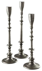 Bougeoir décoratif en métal de couleur noire bougeoirs abordables pour bougeoirs en vrac sur mesure pour décors - Product Image 3