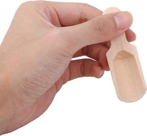 73x24mm Cuillère en bois non peinte Cuillère à sucre Bain Sel Scooper pour épices Fêtes Maison Cuisine Outil Lot de 20 - Product Image 6