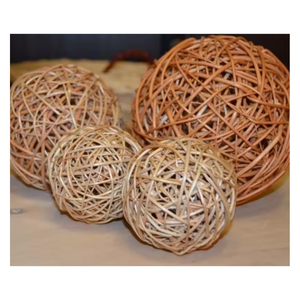 ลูกบอลตะกร้อหวายเวียดนามราคาไม่แพงงานฝีมือแท้ใช้งานได้ยาวนาน - Product Image 5