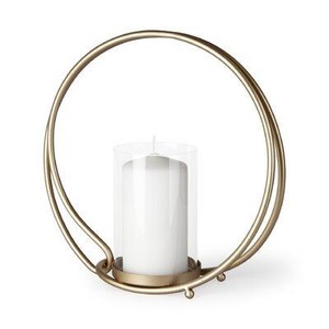 Candelabro Decorativo de Metal con Acabado Elegante para Decoración de Mesa y Decoración Festiva - Product Image 1