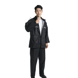 Chubasquero con capucha y cremallera con logotipo personalizado Chaqueta de exterior de cuello alto para hombres y mujeres Chaqueta a prueba de viento para hombres - Product Image 3