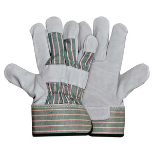 Gants de sécurité pour la construction industrielle, gants de jardinage en cuir, gants de soudage en cuir de chèvre pour la protection des mains - Product Image 3