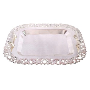 ถาดเสิร์ฟอาหารอาหารเช้าแบบใช้ในห้องครัวถาดเสิร์ฟอาหารชุบนิกเกิล - Product Image 6