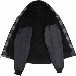 Sweats à capuche et sweat-shirts en coton thermique pour hommes respirant impression personnalisée sweats à capuche à fermeture éclair tendance 2025 - Product Image 5