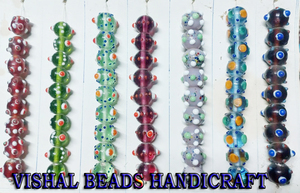 Cuentas de cristal de Murano multicolor azul de 8mm y 4mm de alta calidad, hermosas cuentas sueltas para la fabricación de joyas, varios tamaños y formas - Product Image 5