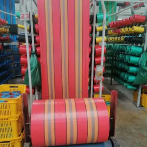 Rouleaux de tissu tissé en polypropylène blanc PP de bonne qualité pour la fabrication de super sacs à prix de gros en provenance d'Inde - Product Image 1