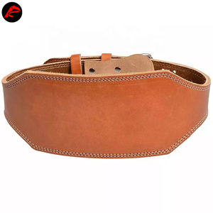 Cuero de vaca pesado Transpirable Levantamiento de pesas Entrenamiento Body Building Gym Power Belt Fuerza Levantamiento Doble Power Belt - Product Image 2