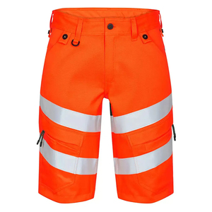 Short haute visibilité élégant et léger pour hommes, séchage rapide, nouveauté, vêtements de sécurité réfléchissants de haute qualité, vente en gros OEM - Product Image 6