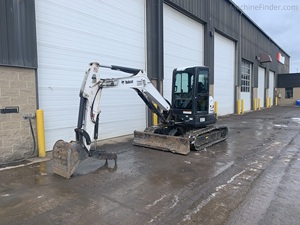 Prix d'usine – Mini-excavatrices sur chenilles Bobcat E60 d'occasion avec godet de 1,5 m³, faible consommation de carburant, garantie 1 an, à vendre - Product Image 6