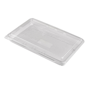 Contenitore per Alimenti in PET da 1250cc con Coperchio a Cerniera -15°C a +55°C 25 Pezzi B2B - Product Image 1