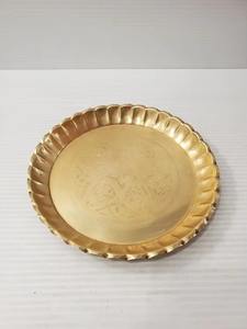 Nouvelle arrivée plateau de service avec poignée Offre Spéciale plateau en métal décoratif écologique de haute qualité de forme ronde - Product Image 6