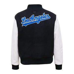 Veste de baseball universitaire personnalisée pour hommes avec broderie patchs de logo de vêtements de rue d'hiver conception Letterman personnalisée - Product Image 3