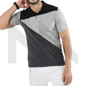 Venta caliente de los hombres Polos al por mayor en blanco Camiseta de algodón orgánico para los hombres de alta calidad de manga corta personalizada Polo T Shirt - Product Image 2