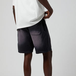 กางเกงขาสั้นเอวยางยืดผ้าฝ้ายพิมพ์ลายกรดสำหรับผู้ชาย ไซส์ใหญ่ สไตล์ไฮสตรีท ผ้าฝ้าย 100% รับผลิตตามแบบ พร้อมสกรีนโลโก้ - Product Image 6