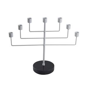 Meilleure vente bougeoir Menorah bougeoir en métal massif maison Villa dîner et décoration de mariage bougeoirs - Product Image 6