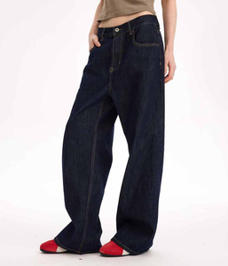 Mujer Tallas grandes Cintura media Invierno Denim Jeans Stretch Fit Casual 100% Algodón Ropa de moda Proveedor - Product Image 3