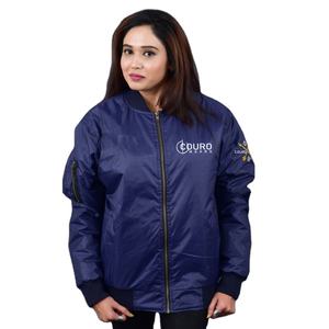 Chaqueta de bombardero universitaria de nailon para mujer personalizada OEM estilo Letterman universitario ropa de calle brillante prendas de vestir exteriores chaqueta con logotipo personalizado al por mayor - Product Image 5