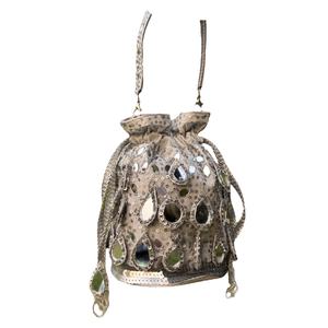 Bolsa Potli con cuentas hecha a mano personalizada 2025 para mujer, exportación desde la India - Product Image 1