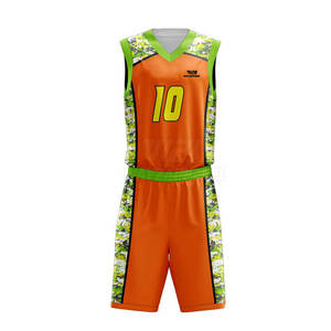 Nouveaux ensembles de maillots de basket-ball réversibles personnalisés 2025, tissu, uniforme de basket-ball pour jeunes pour l'entraînement - Product Image 2