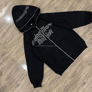 Sweats à capuche grande taille en coton pour femmes Impression personnalisée Sweatshirts à manches longues de haute qualité pour adultes - Product Image 4