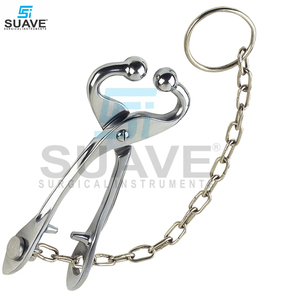 Porte-taureau en acier inoxydable vétérinaire de vente chaude avec chaîne porte-taureau personnalisé par SUAVE INSTRUMENTS CHIRURGICAUX - Product Image 1