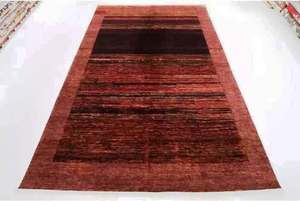 Haut Vintage noué à la main Oushak Oriental Gabbeh coton tapis 7x10 Afghan moderne lavable animaux de compagnie salon tapis de prière - Product Image 4