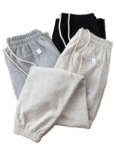 पुरुषों जॉगर्स पैंट आकस्मिक पुरुषों की पतलून कस्टम प्लस आकार सभी मैच कपास टहलना पसीना पैंट कस्टम पुरुषों की पैंट