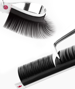 CharmLash Lash Supplies Wholesale Bulk Mink Lashes Matte Black Russian Volume Lashes Hollow Technology German PBT Fiber <b>Oil</b>-free - Product Image 1