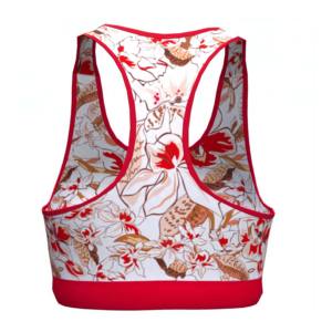 2025 Sujetador deportivo de alta calidad para mujer para correr de impacto, sujetador corto de Yoga transpirable con logotipo frontal, técnicas lavadas - Product Image 5