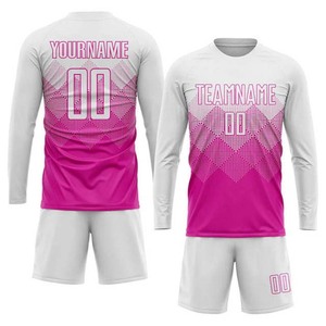 ชุดเสื้อฟุตบอลสำหรับผู้ชายชุดเสื้อฟุตบอลผ้าโพลีเอสเตอร์ซับลิเมชันออกแบบใหม่ - Product Image 3