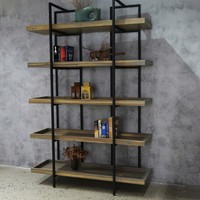 Étagères métalliques modernes peu encombrantes et bureau en fer pour appartement, cuisine, école, usage domestique, bureau et mobilier d'étude