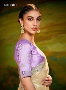 Royal Heavy Designer Handwork Saree Collection Exquisite Couture Sarees with Intricate Embroidery & Ornate Zari <b>Detailing</b> Cheap - Product Image 5