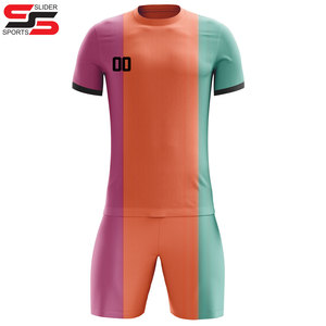 Uniformes de fútbol personalizados para niños Conjunto de ropa de fútbol juvenil Pantalones cortos transpirables Últimos diseños Nombre personalizado Logo High Soccer - Product Image 6